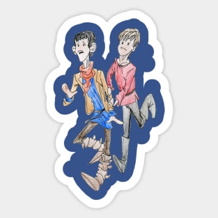 Merlin Doodle Sticker